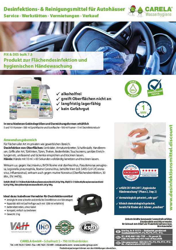 Titelbild Autohäuser autohäuser-reinigungsmittel-desinfektionsmittel